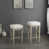 Siège blanc / structure blanche sélectionné