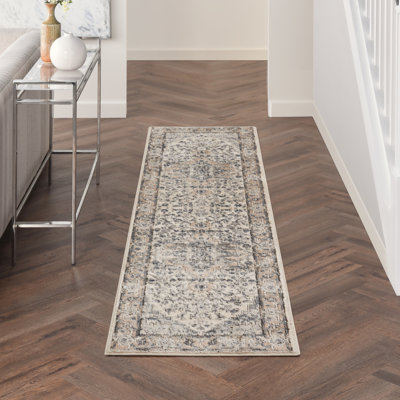 Tapis tissé à la machine 8 pi x 10 pi beige