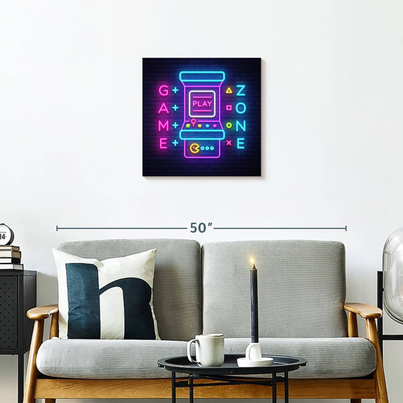 Senne Game Room, 20" H x 20" W