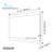 Brummett Metal Flat Wall Mirror