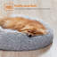 Canfield Faux Fur Bolster Pet Bed