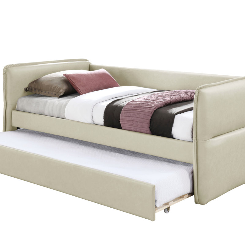 Daybed With A Trundle (Daybed), Tan