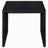 Canyon Black  Square Side End Table