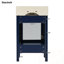 Meuble-lavabo avec lavabo simple, 1 tiroir et 1 porte-1059511373