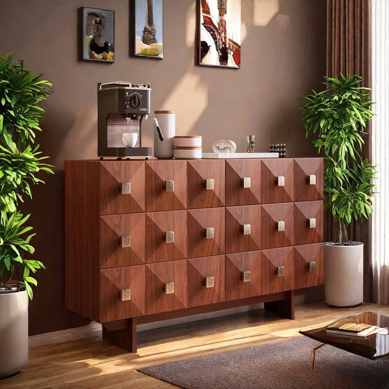 Commode d'appoint moderne et rétro