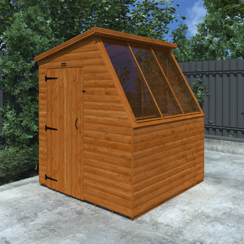 6x6w Tiger Potting Shed | Loglap