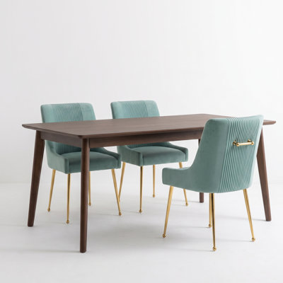 Elian Velvet Upholstered Dining Chair