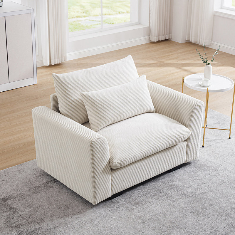 Canapé Corduroy, Beige