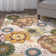 Doyle Hand Hooked Performance Floral Rug
