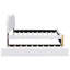 Lit plateforme double tapissier-1154029543