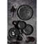 Ashwaq Piece Porcelain Dinnerware Set - Service for 6