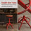 Tabouret pivotant en bois massif Jomarion