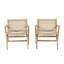 Transitional Outdoor Chairs  2  - & Wood Brown Club Of 2 Solid