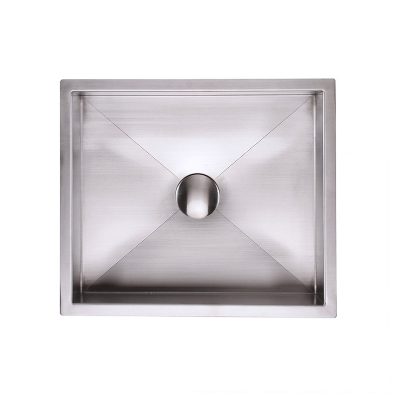 Argento 16.88'' L Stainless Steel Single Basin Kitchen Sink