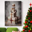 Art des Fêtes de Noël - Toile tendue avec châssis - Série 2-Liv