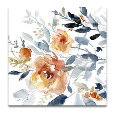 Toile tendue avec branches de fleurs ii-gallery