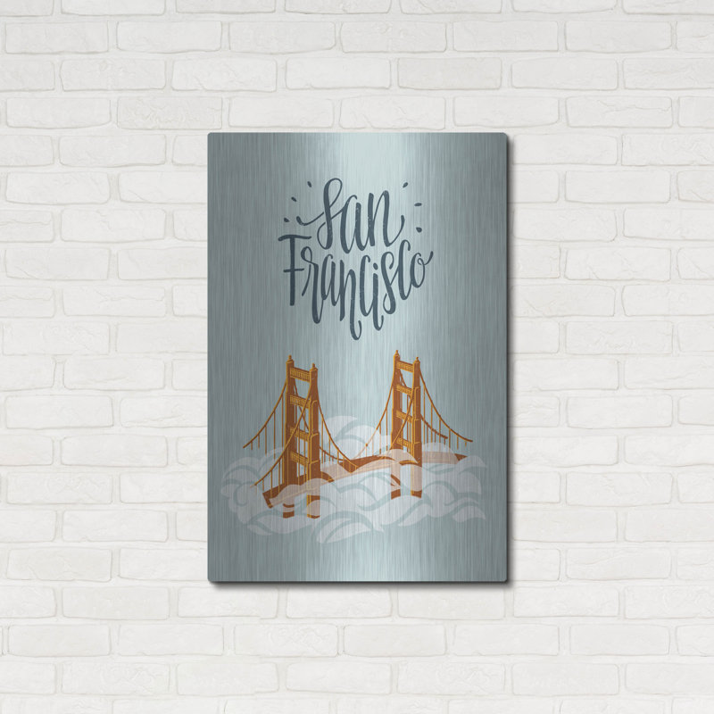 «San Francisco Travel» par Emily Rasmussen, H 36 po x l 24 po