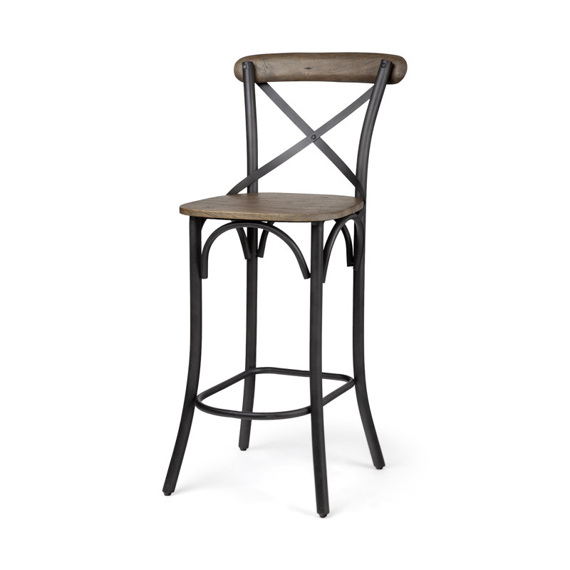 Borough Counter Stool, Bar Stool (30" Seat Height), Brown