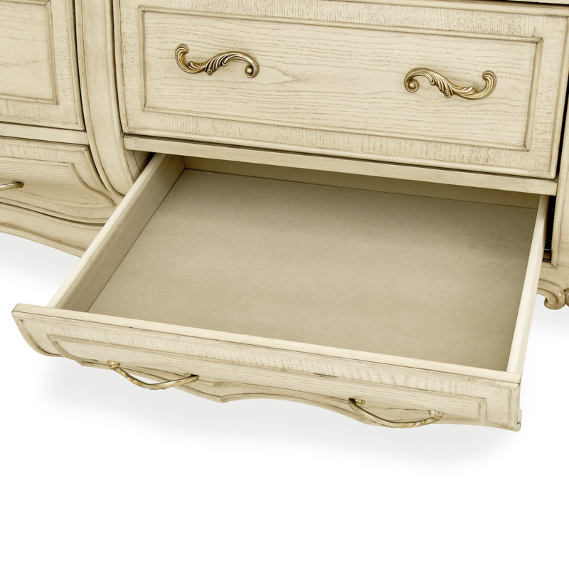 12 - Drawer Dresser, Champagne