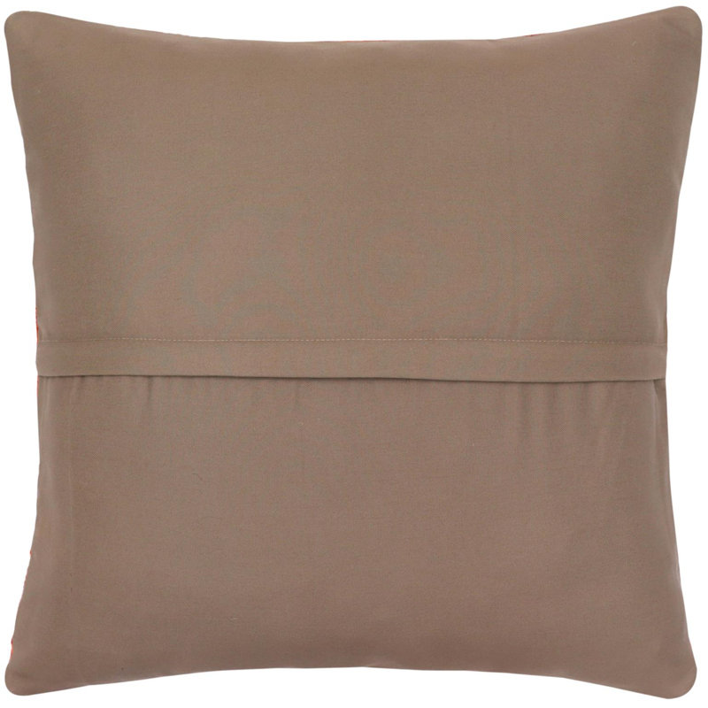 Coussin Boho Chic Chisholm tissé à la main en kilim - 17 po x 17 po