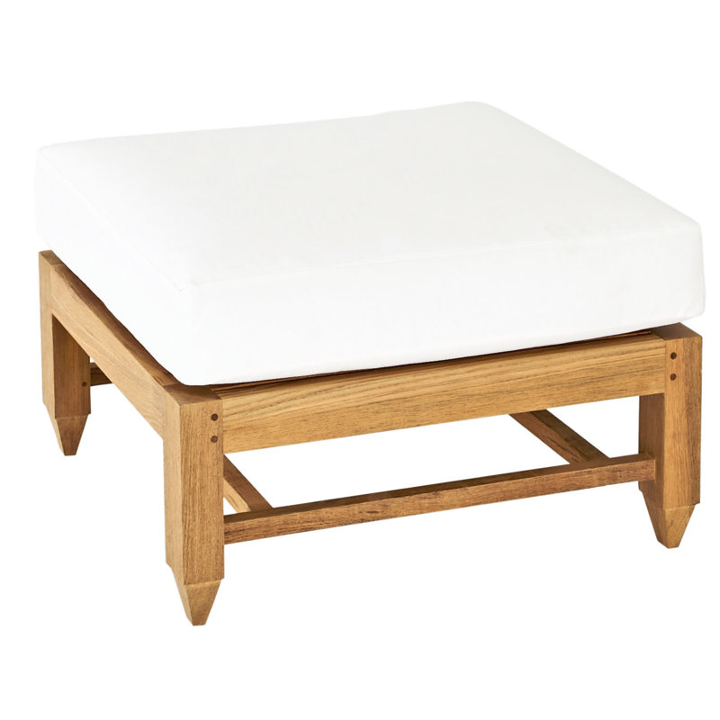 Limited 400 Outdoor Teak Ottoman