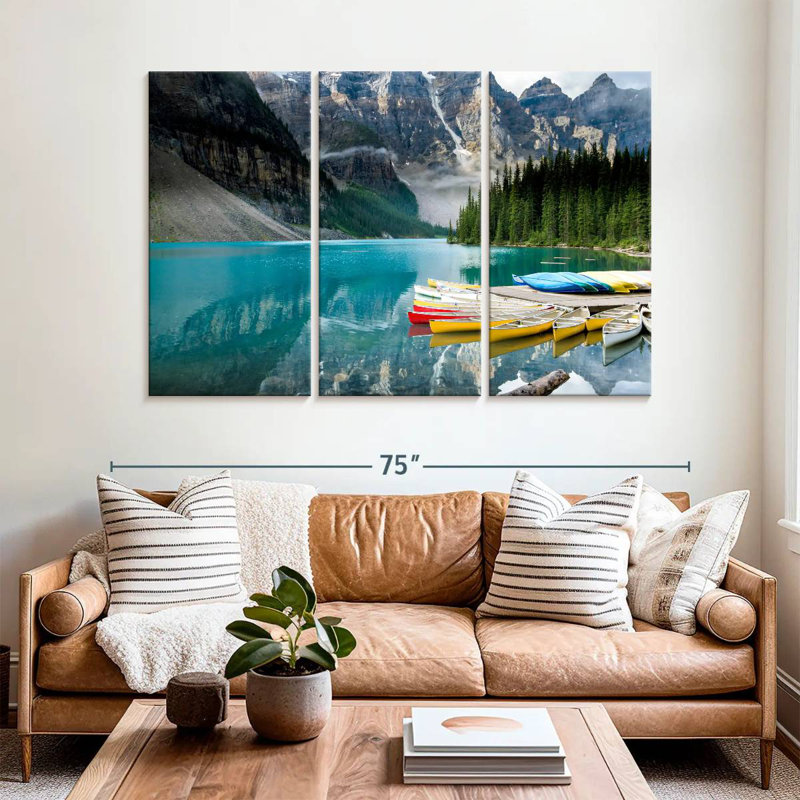 Alvord Lake Moraine Kayaks, 42" H x 65" W