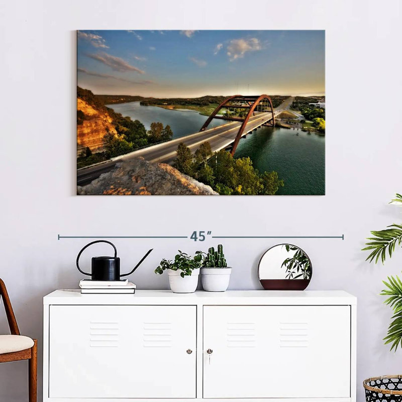 Lilie Pennybacker Bridge Highway, H 26 po x l 39 po