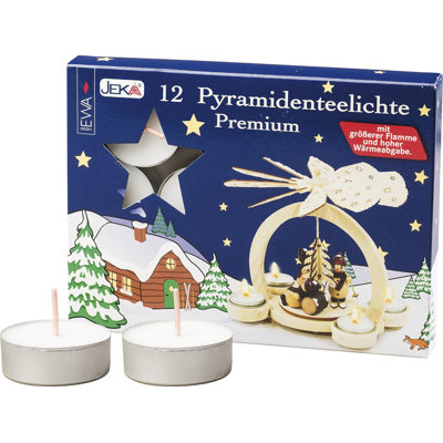 Teelichter-Set Pyramid