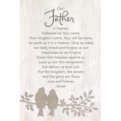 " Our Father " by Annie LaPoint