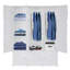 Hults 12 Door Plastic Wardrobe