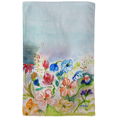 Colorful Flowers Kitchen Towel