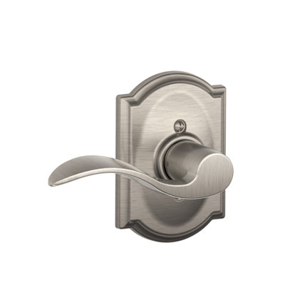 Accent Lever with Camelot Trim Non-Turning Lock