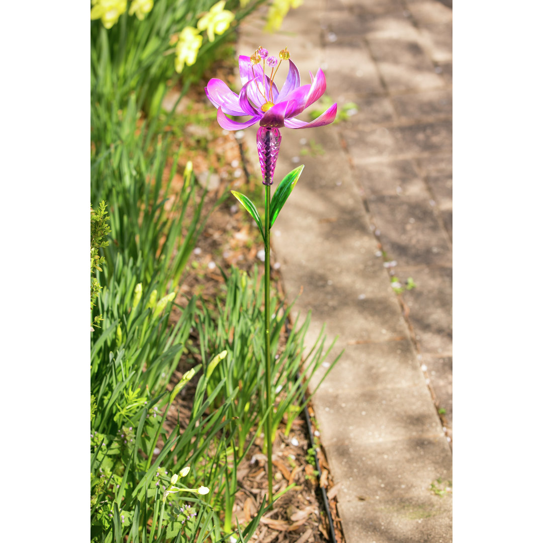 Beaslie Wind Spinner Flower Garden Stake August Grove® 