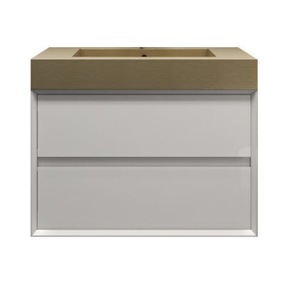 29'' Single Bathroom Vanity Base Only in White