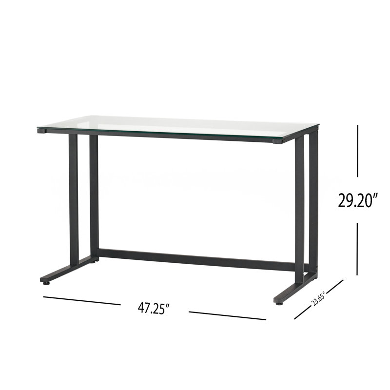 Bureau en verre Abbott