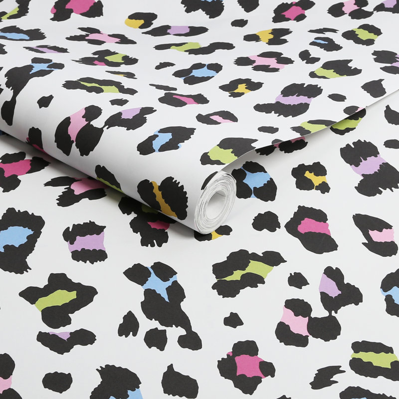 Animal Print Wallpaper Double Roll, Tutti Fruiti