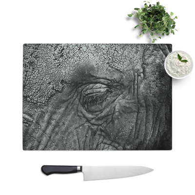 Glass Elephant Chopping Board