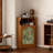Multi-functional corner cabinet with art pattern-108507781