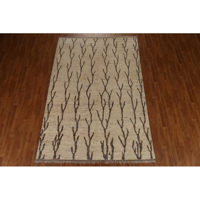 Tapis marocain fait à la main 7 x 10
