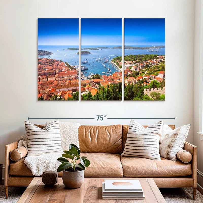 Gillard Hvar en croatie, H 42 po x l 65 po