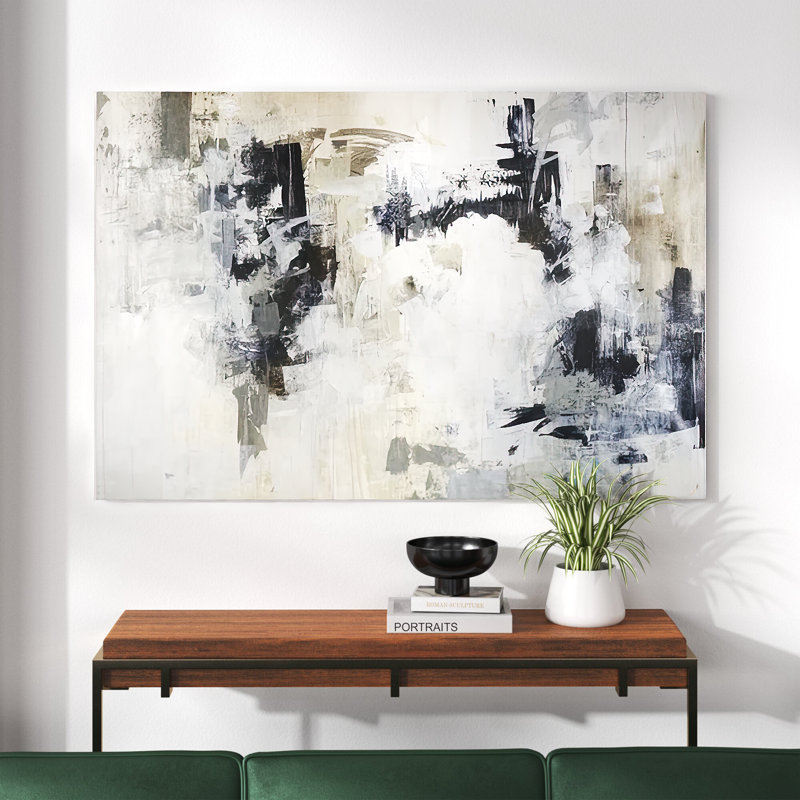 Forme brute - reproduction sur toile, Toile tendue, H 40 po x l 60 po, Sans cadre