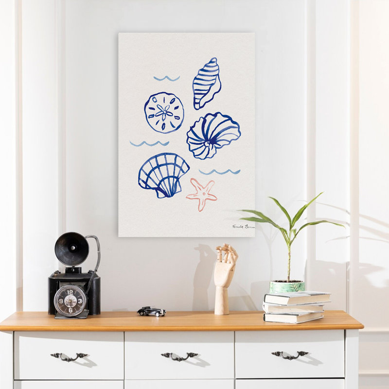Beachy and Minimalist Shore Treasures II, H 24 po x l 16 po