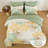 7 Piece Floral Comforter Set Soft Microfiber Bedding Set with Sheets for All Seasons-122608033-122608039