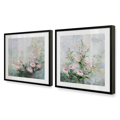 Pastel Petal Dream Set of 2 Prints