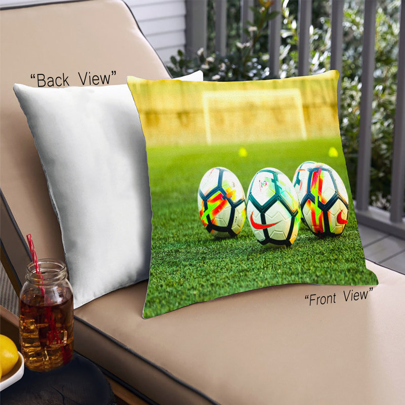 Coussin Sports Sports 16, Microsuède