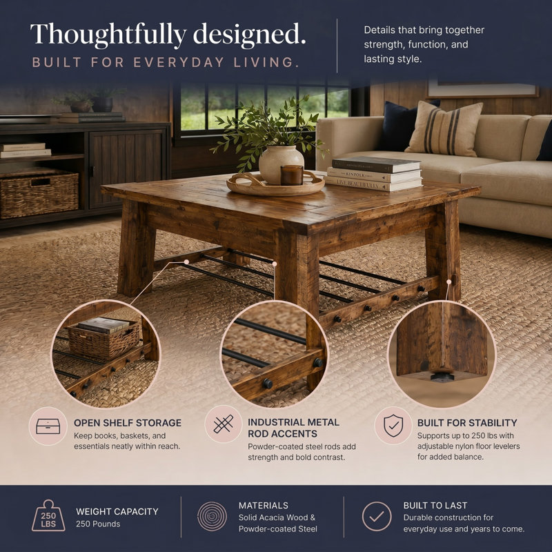 Durango 48" Coffee Table