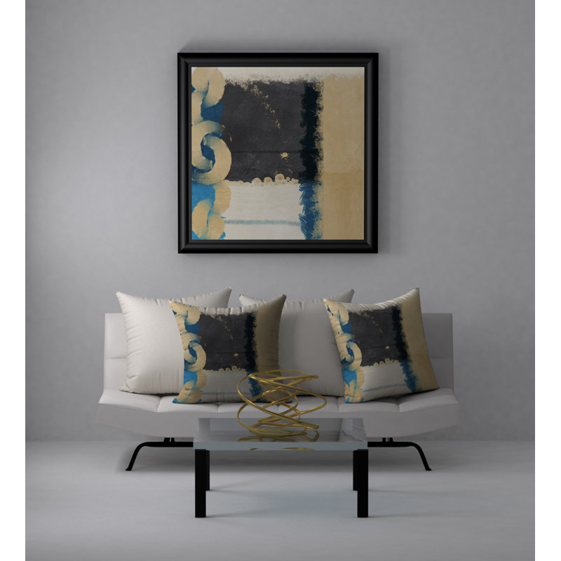 Housse de coussin décorative carrée, 24 po x 24 po