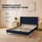 Eriksay Low Profile Upholstered Platform Bed with Wingback Headboard-1681810089-1653282083