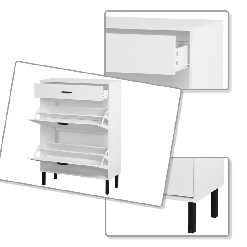12 Pair Shoe Storage Cabinet