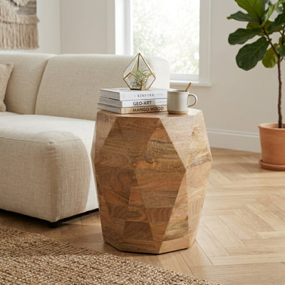 Sitkin Solid Wood End Table